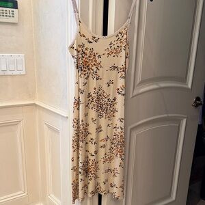 Floral Spaghetti Strap Dress